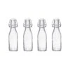 4x Flasche Mit Bügelverschluss 250ml SWING In Transparent