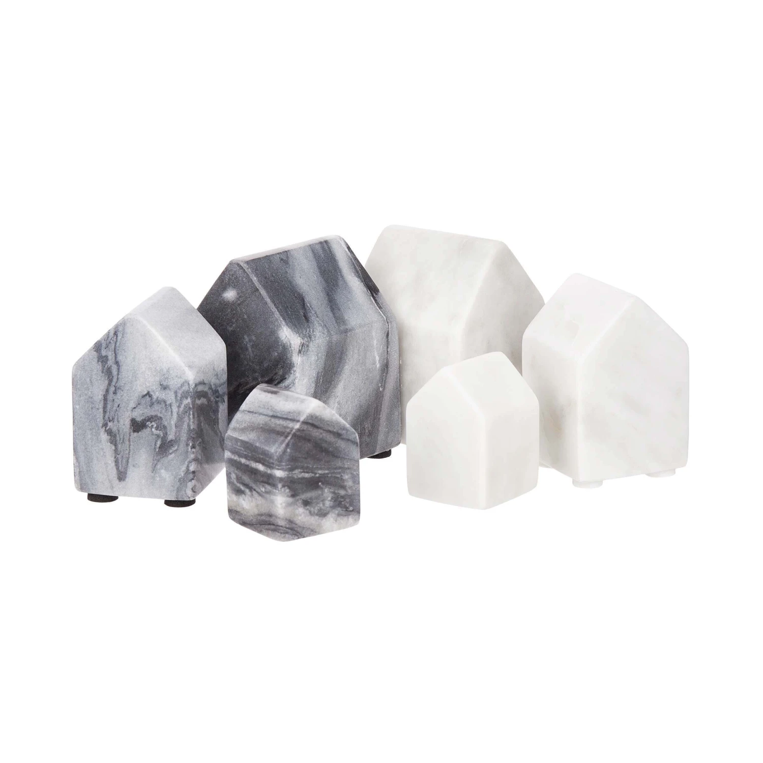 Deko-Haus L 6 X H 9cm BLOCKHOUSE In Grau 8 Deko-Haus L 6 X H 9cm BLOCKHOUSE In Grau – Bild 8