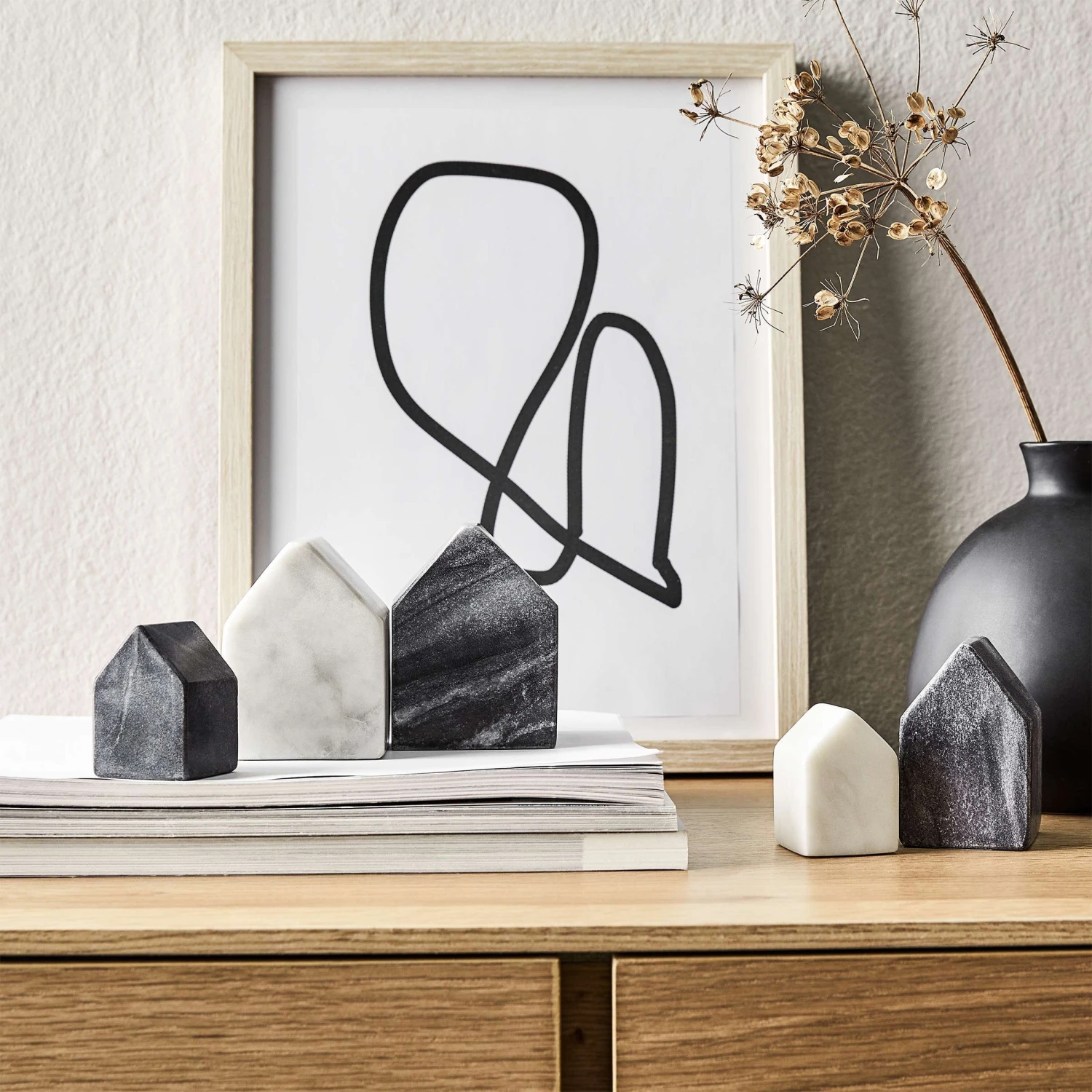 Deko-Haus L 6 X H 9cm BLOCKHOUSE In Grau 9 Deko-Haus L 6 X H 9cm BLOCKHOUSE In Grau – Bild 9