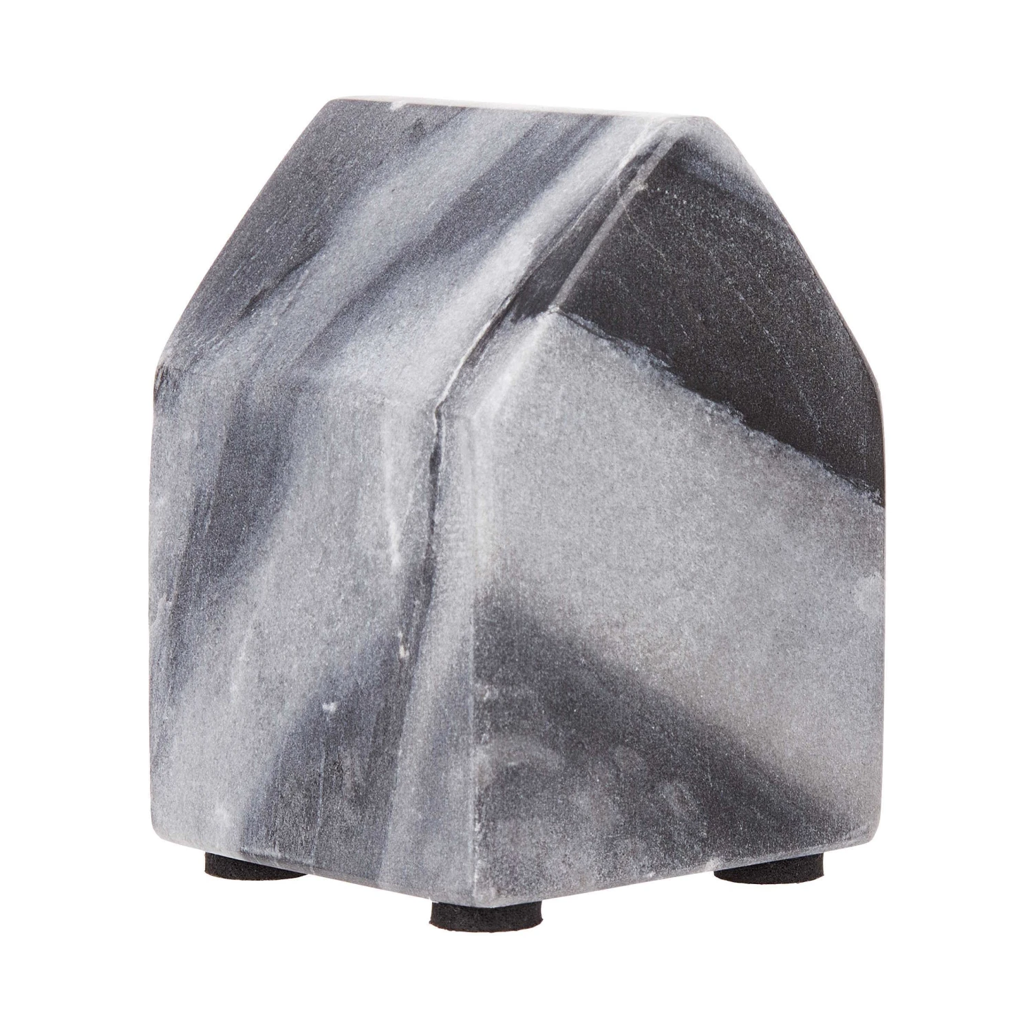 Deko-Haus L 6 X H 9cm BLOCKHOUSE In Grau 1 Deko-Haus L 6 X H 9cm BLOCKHOUSE In Grau