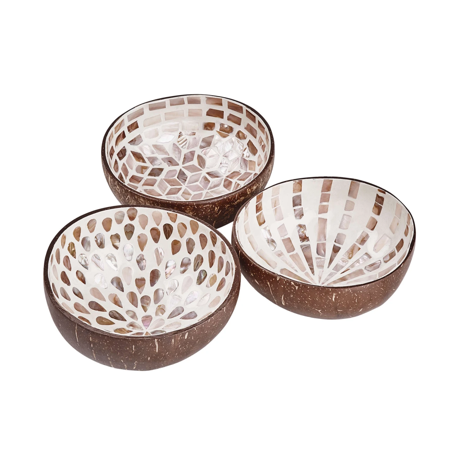 Deko Schale Tropfen Aus Kokosnuss Ø14cm COCONUT In Braun 5 Deko Schale Tropfen Aus Kokosnuss Ø14cm COCONUT In Braun – Bild 5