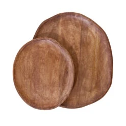 Deko-Teller Organisch Ø40cm MANGO DAYS In Braun 7 Deko-Teller Organisch Ø40cm MANGO DAYS In Braun -Butlers butlers deko teller organisch o40cm mango days in braun 3