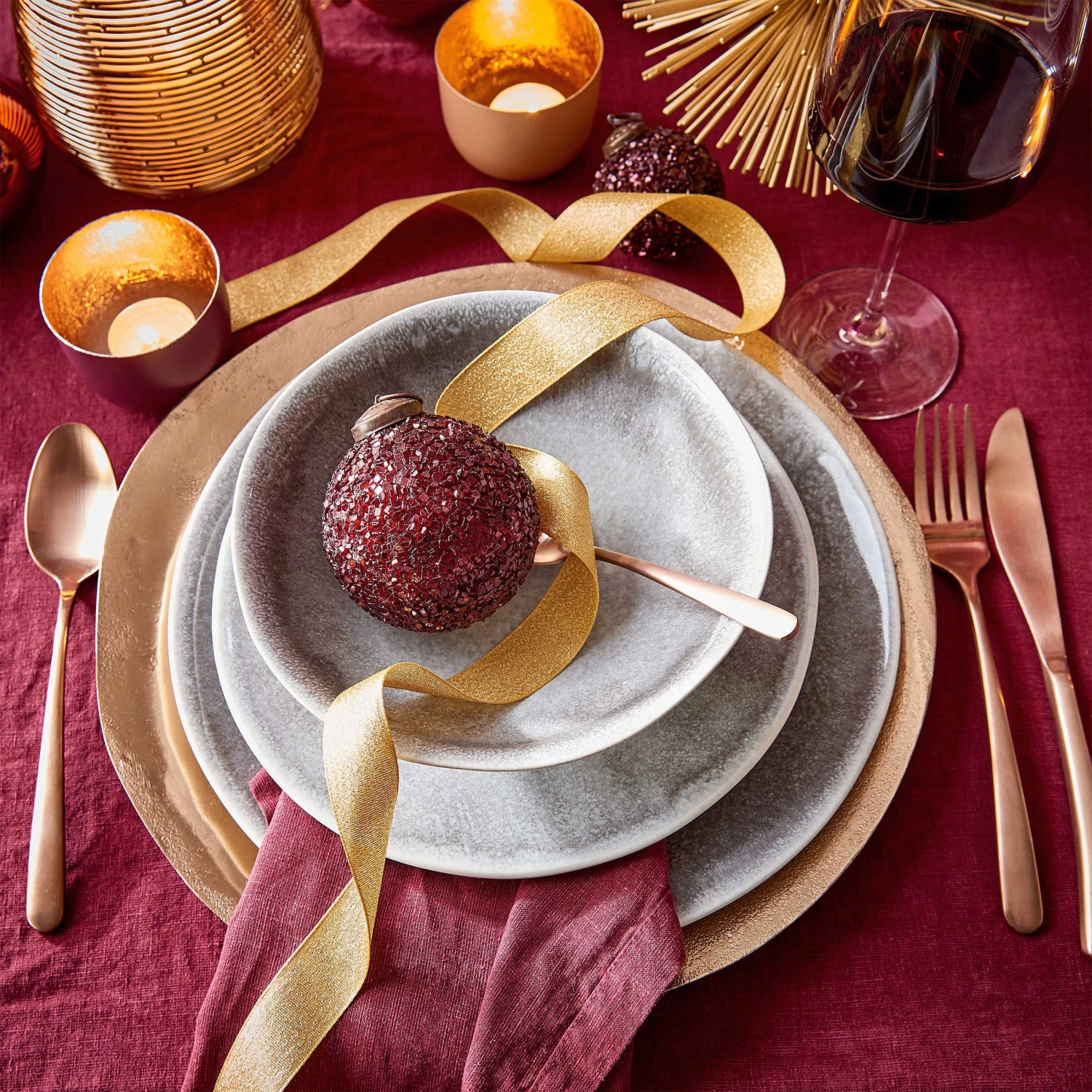 Dinnerteller Ø28cm ATLANTIS In Grau 9 Dinnerteller Ø28cm ATLANTIS In Grau – Bild 9