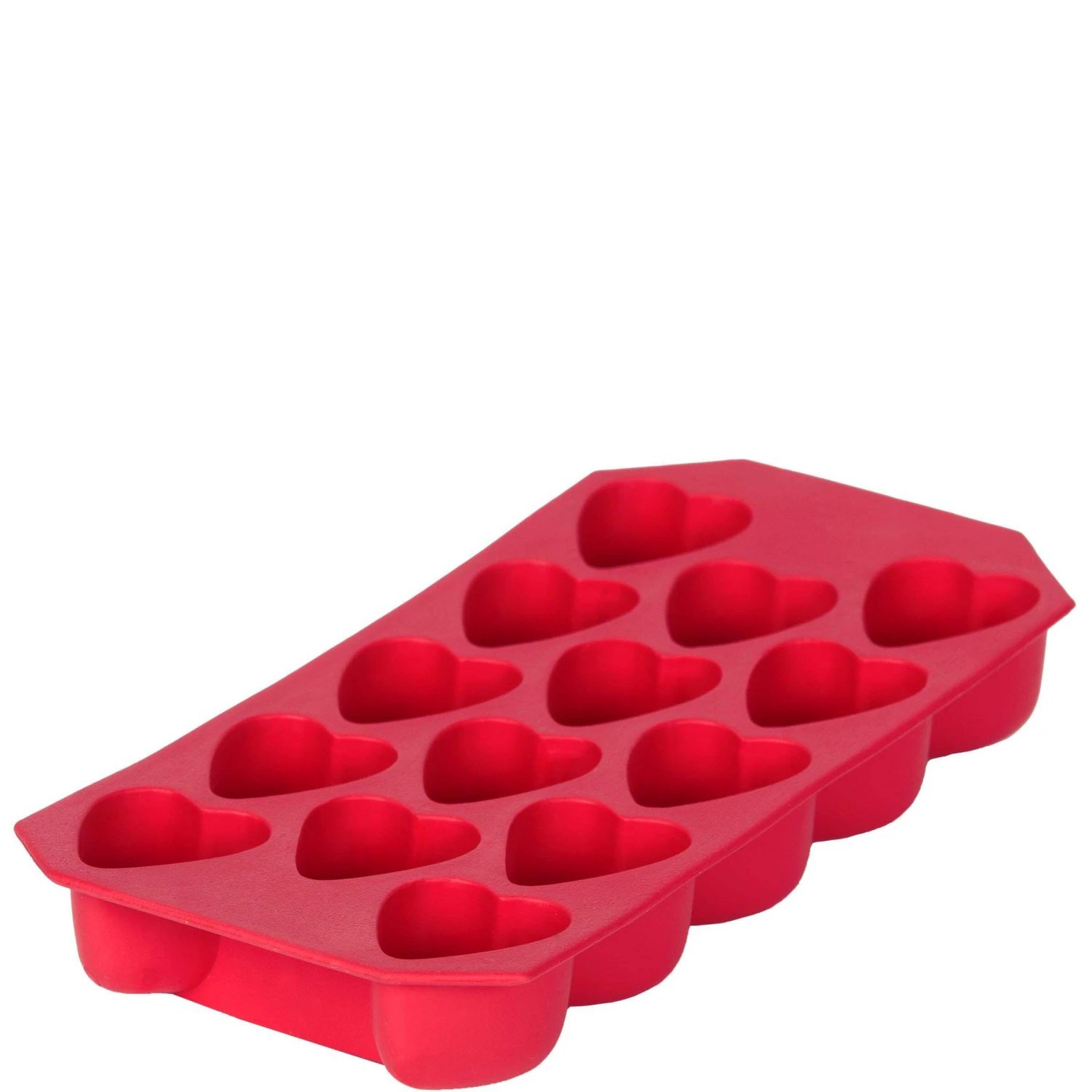 Eiswürfelbereiter Herz COOL DOWN In Rot 2 Eiswürfelbereiter Herz COOL DOWN In Rot – Bild 2