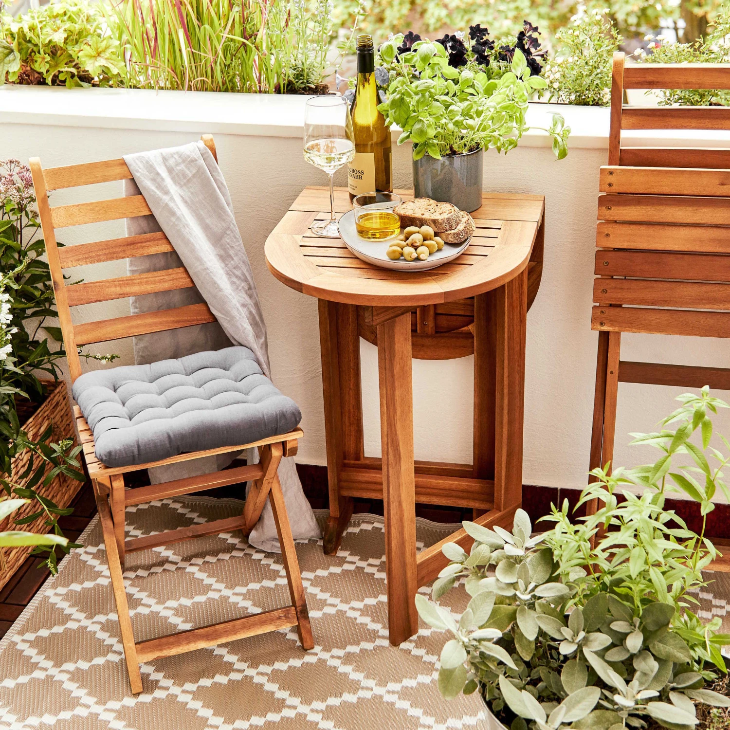 Butlers -Butlers butlers gartentisch klappbar lodge in natur 9