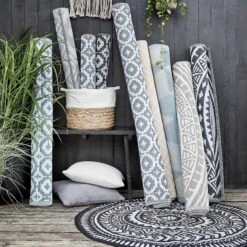 In- & Outdoor-Teppich Ethno L 150 X B 90cm COLOUR CLASH In Grau 16 In- & Outdoor-Teppich Ethno L 150 X B 90cm COLOUR CLASH In Grau -Butlers butlers in and outdoor teppich ethno l 150 x b 90cm colour clash in grau 5