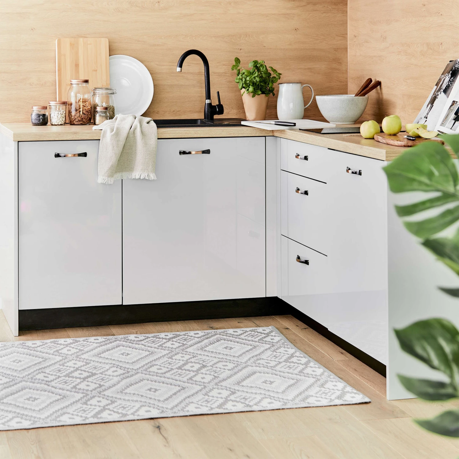 In- & Outdoor-Teppich Ethno L 150 X B 90cm COLOUR CLASH In Grau 10 In- & Outdoor-Teppich Ethno L 150 X B 90cm COLOUR CLASH In Grau – Bild 10