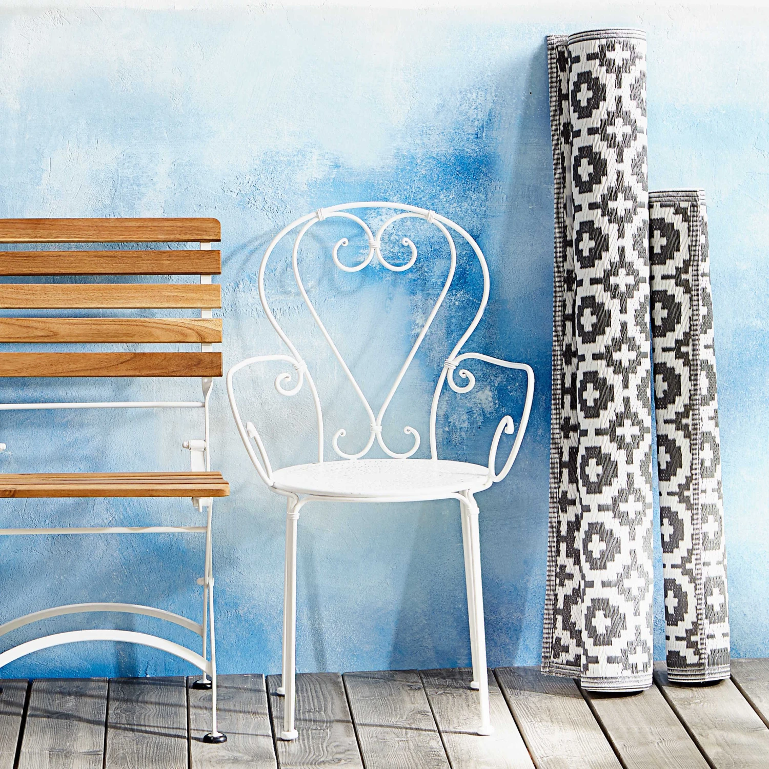 In- & Outdoorteppich Mosaik L 180 X B 120cm COLOUR CLASH In Schwarz 7 In- & Outdoorteppich Mosaik L 180 X B 120cm COLOUR CLASH In Schwarz – Bild 7