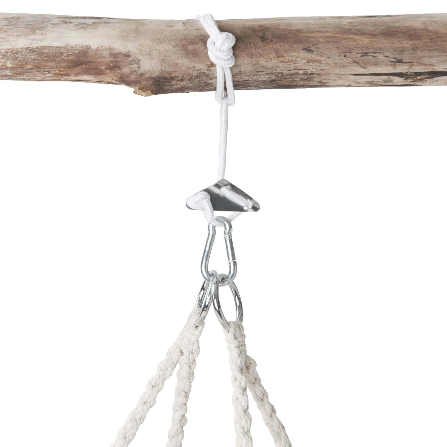 Karabiner-Aufhängesystem BABOON In Weiß 2 Karabiner-Aufhängesystem BABOON In Weiß – Bild 2