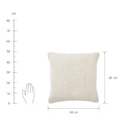 Kissen L 50 X B 50cm FENJA In Beige 7 Kissen L 50 X B 50cm FENJA In Beige -Butlers butlers kissen l 50 x b 50cm fenja in beige 2