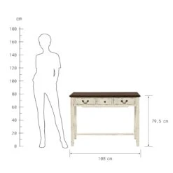 Konsolentisch Mit 3 Schubladen CABOTT COVE In Creme-Braun 17 Konsolentisch Mit 3 Schubladen CABOTT COVE In Creme-Braun -Butlers butlers konsolentisch mit 3 schubladen cabott cove in creme braun 3