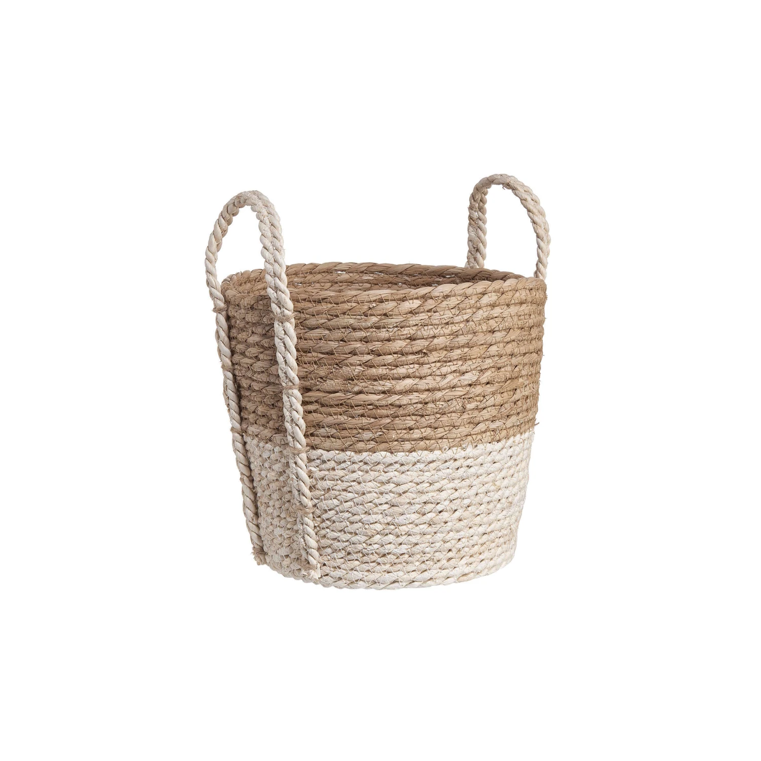 Korb Ø24cm BASIC BRAID In Natur 1 Korb Ø24cm BASIC BRAID In Natur