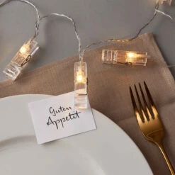 LED-Klammern 10 Lichter Mit USB-Batteriefach CLIP ART In Transparent 15 LED-Klammern 10 Lichter Mit USB-Batteriefach CLIP ART In Transparent -Butlers butlers led klammern 10 lichter mit usb batteriefach clip art in transparent 6