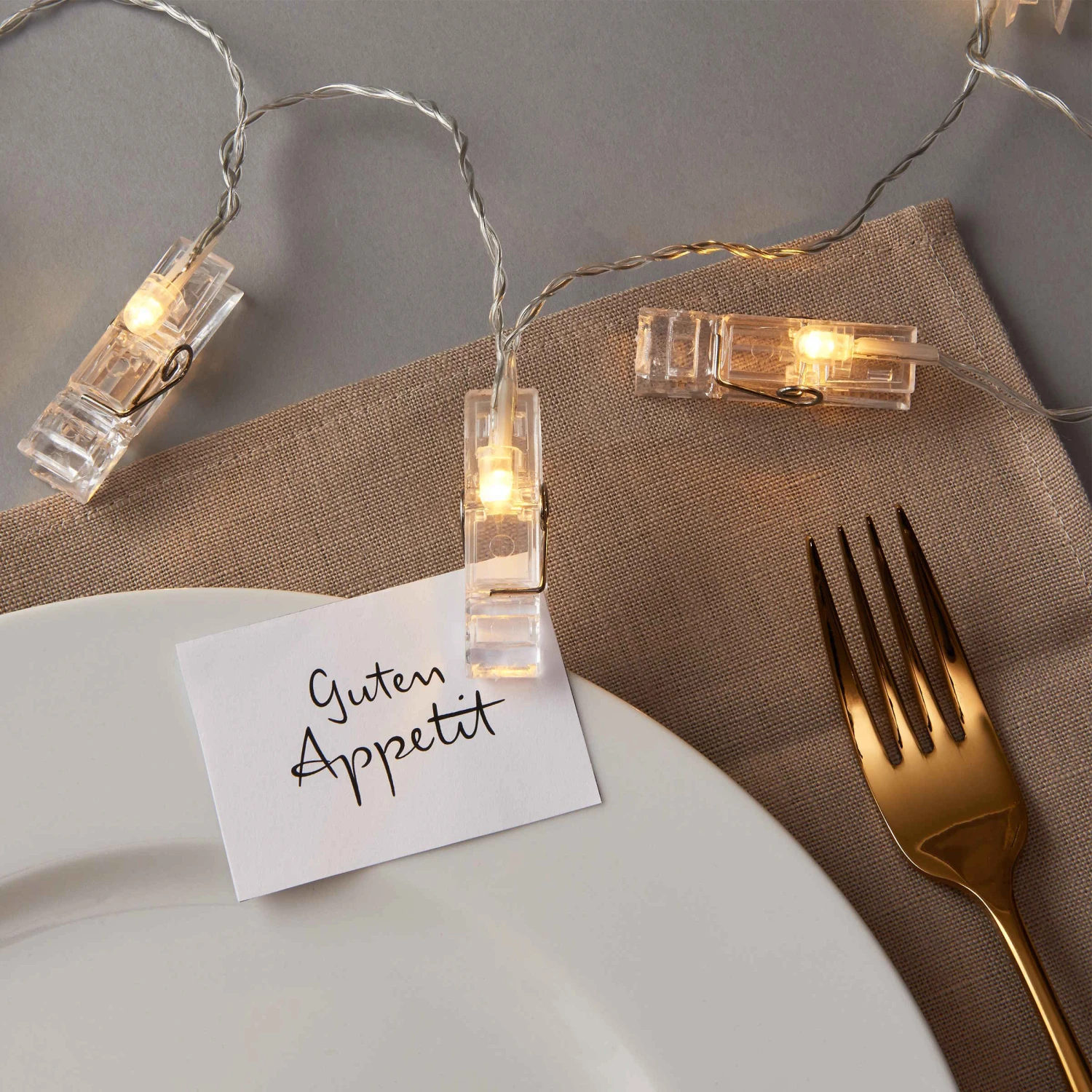 LED-Klammern 10 Lichter Mit USB-Batteriefach CLIP ART In Transparent 7 LED-Klammern 10 Lichter Mit USB-Batteriefach CLIP ART In Transparent – Bild 7