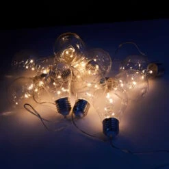 LED-Lichterkette 10 Lichter Mit USB-Batteriefach BULB LIGHTS In Transparent 17 LED-Lichterkette 10 Lichter Mit USB-Batteriefach BULB LIGHTS In Transparent -Butlers butlers led lichterkette 10 lichter mit usb batteriefach bulb lights in transparent 5