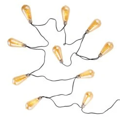 LED Lichterkette Mit Naturseil 10 Lichter Und Stecker BULB LIGHTS In Bronze 6 LED Lichterkette Mit Naturseil 10 Lichter Und Stecker BULB LIGHTS In Bronze -Butlers butlers led lichterkette mit naturseil 10 lichter und stecker bulb lights in bronze 2