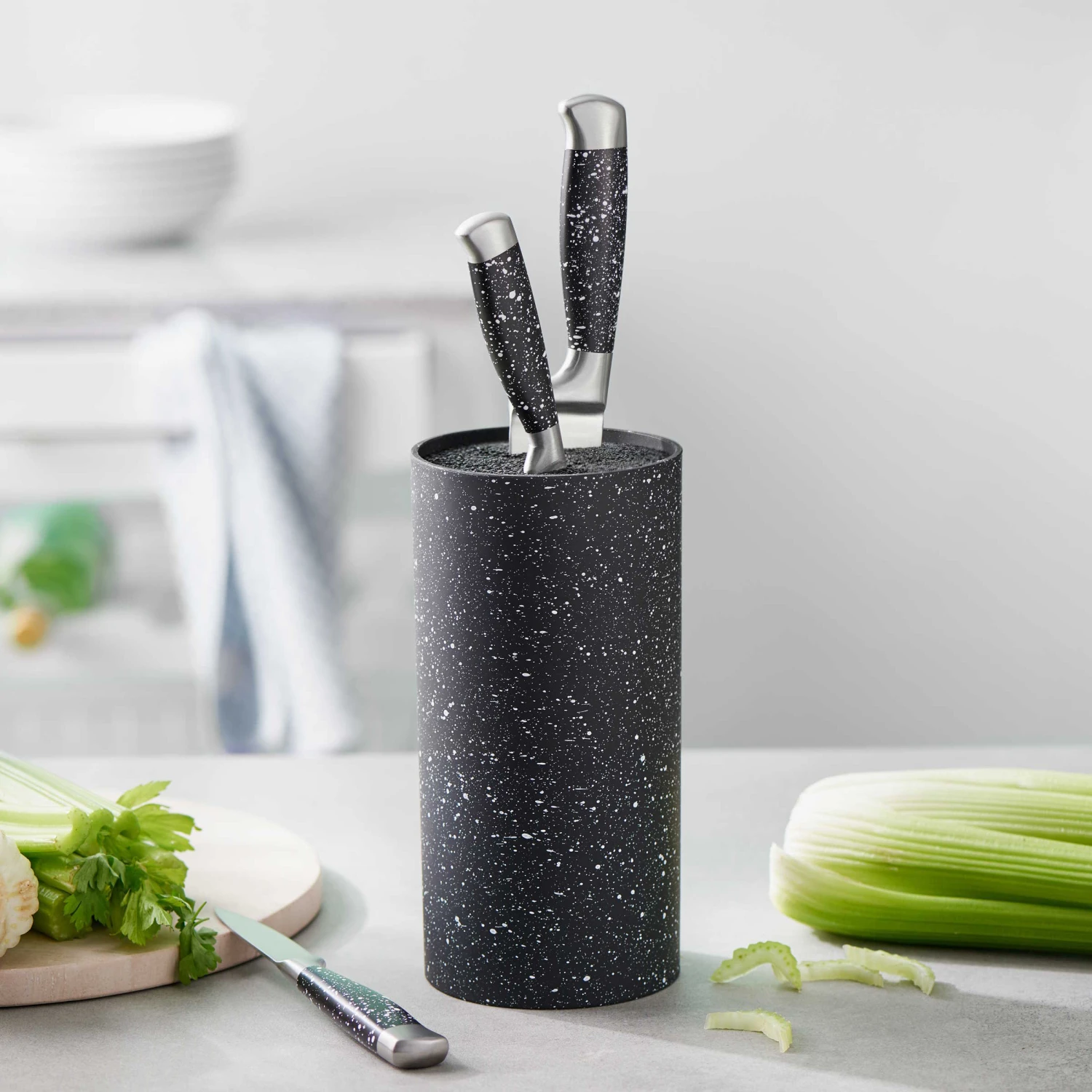 Messer-Set 4-tlg. BOLERO In Silber-Schwarz 7 Messer-Set 4-tlg. BOLERO In Silber-Schwarz – Bild 7