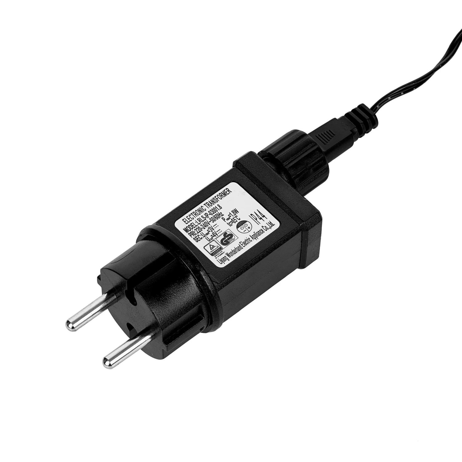 Metall-Lampenkette Mit Stecker WAREHOUSE In Schwarz 5 Metall-Lampenkette Mit Stecker WAREHOUSE In Schwarz – Bild 5