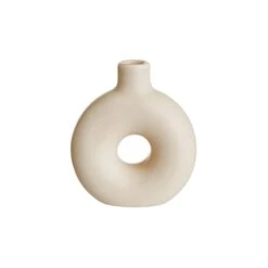 Mini Vase Höhe 10cm LOOPY In Beige