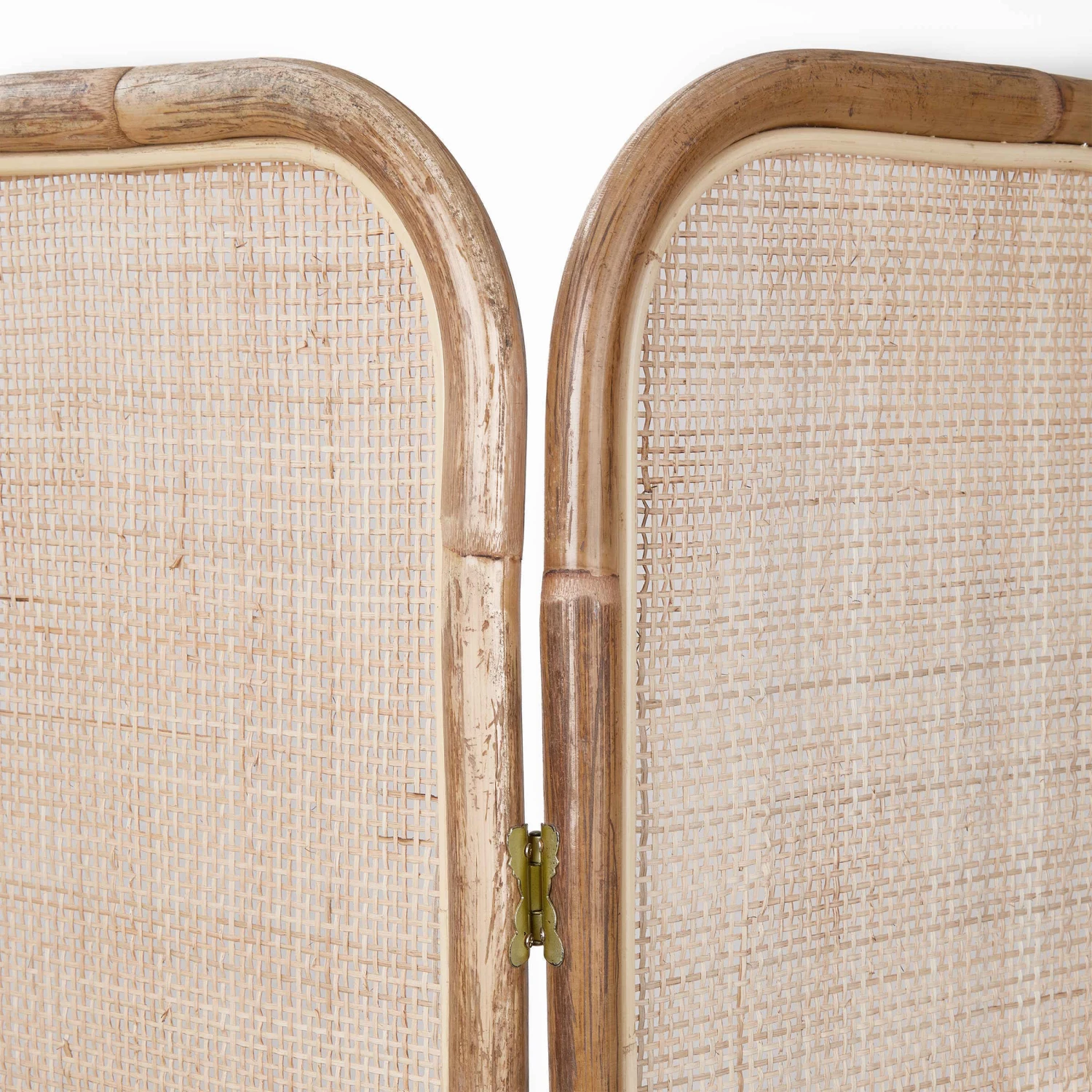 Paravent Aus Rattan L 120 X H 180cm BOHO LOUNGE In Natur 9 Paravent Aus Rattan L 120 X H 180cm BOHO LOUNGE In Natur – Bild 9