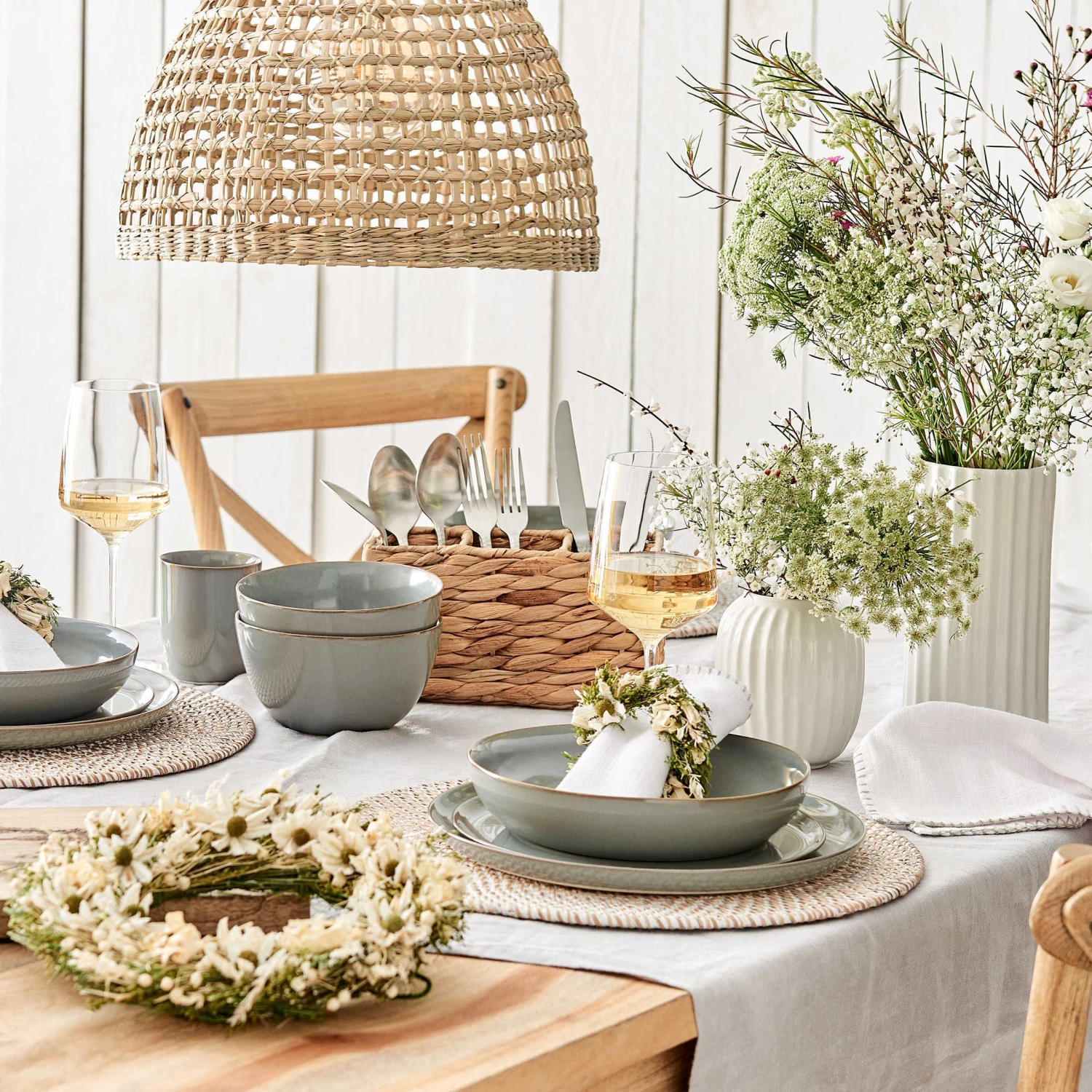 Pastateller Ø21,5cm NATIVE In Grau 2 Pastateller Ø21,5cm NATIVE In Grau – Bild 2