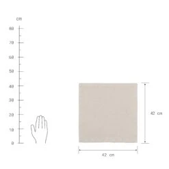 Serviette L 42 X B 42cm RIGA In Natur -Butlers butlers serviette l 42 x b 42cm riga in natur 2