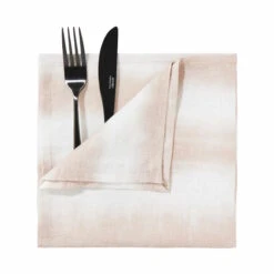 Serviette L 45 X B 45cm HEYDAY In Rosé