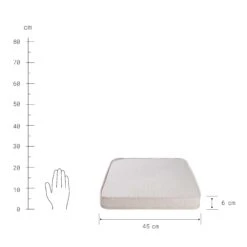 Sitzkissen L 45 X B 45cm BOHO LOUNGE In Natur -Butlers butlers sitzkissen l 45 x b 45cm boho lounge in natur 4