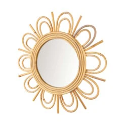 Spiegel Blumenförmig Ø52cm COTTAGE In Natur -Butlers butlers spiegel blumenformig o52cm cottage in natur 3