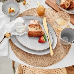 Teller-Set 8-tlg. FINCA In Grau -Butlers butlers teller set 8 tlg finca in grau 9