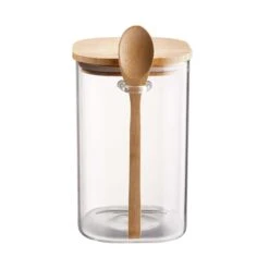 Vorratsglas-Set 2-tlg. COMPOSITION In Transparent-Natur -Butlers butlers vorratsglas set 2 tlg composition in transparent natur 4