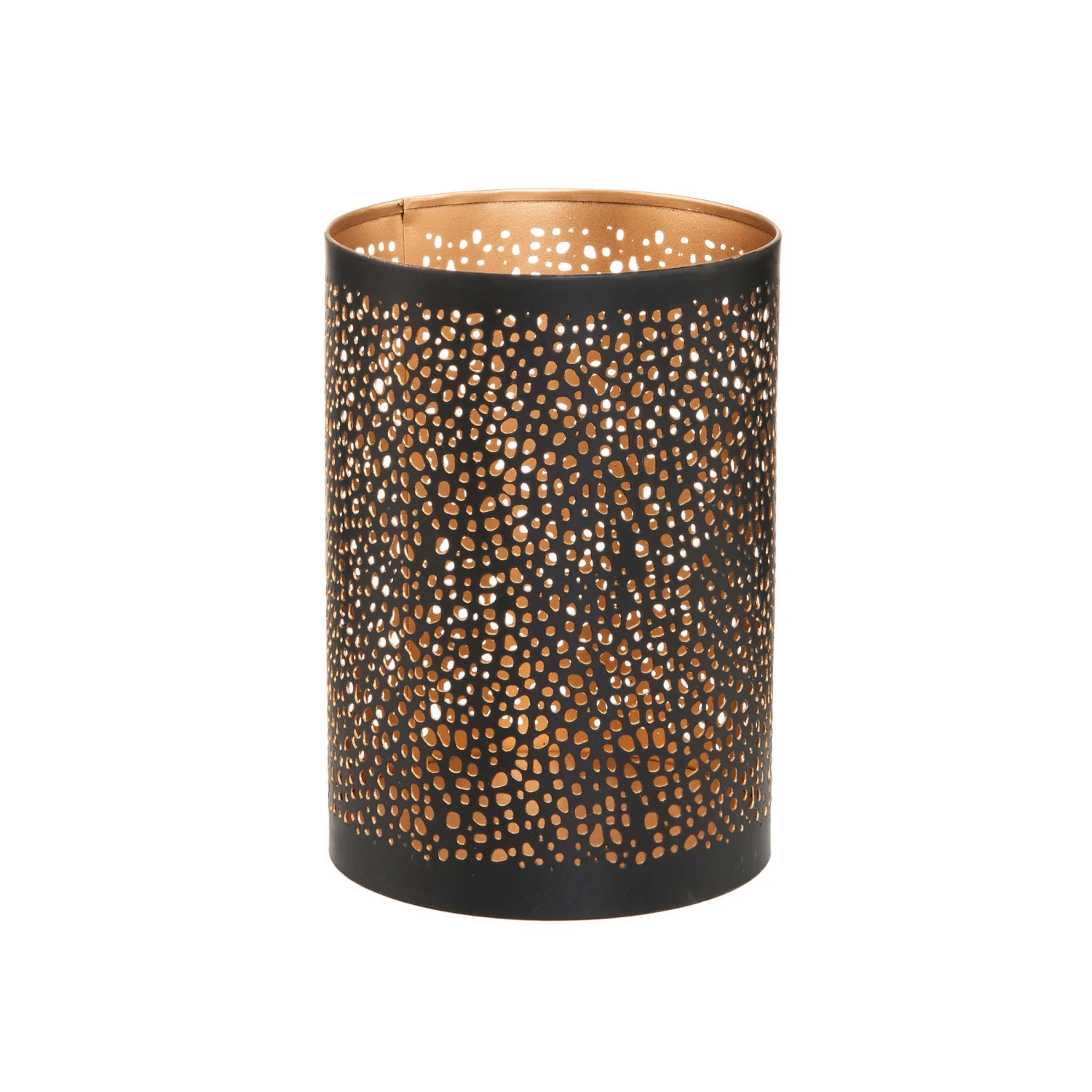 Windlicht-Set 2 Tlg. LUMINOUS In Schwarz-Gold 3 Windlicht-Set 2 Tlg. LUMINOUS In Schwarz-Gold – Bild 3